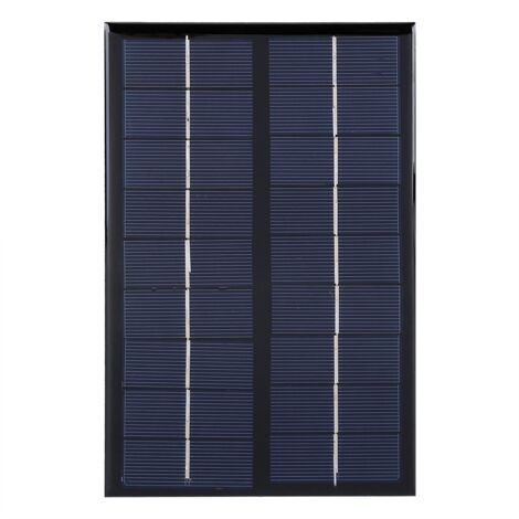 Panneau solaire polycristallin 3W 9V pour chargeur téléphone et éclairage DIY (1/5)