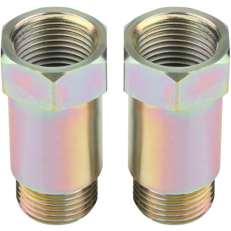 Prolongateur de Sonde à Oxygène O2 Jaune - 2 Pièces, M181.5, 45mm, Adaptateur et Entretoise (1/5)