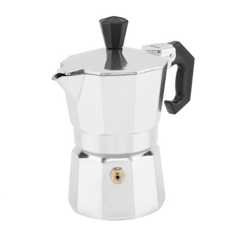 Moka Pot Italien 50 mL pour Café Expresso, Utilisation Maison et Bureau (1/5)