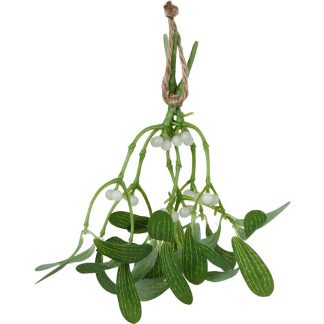 Feuilles de Gui Artificiel pour Décoration de Noël (1/5)