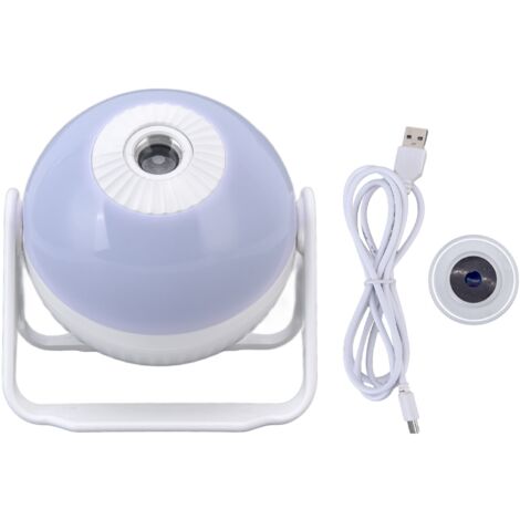 Lampe de Projection Étoilée Rotative Automatique - Veilleuse Décorative pour Chambre - Idée Cadeau Saint-Valentin (1/5)