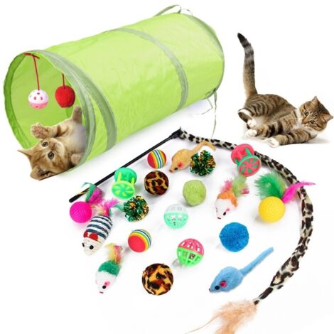 21 jouets pour chatons et chats - parfaits pour le jeu et l'amusement (1/5)