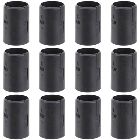 15 attaches pour étagères à fil, noires, compatibles avec supports de 2,5 cm, étagères en plastique, système d'étagères à fil (1/5)