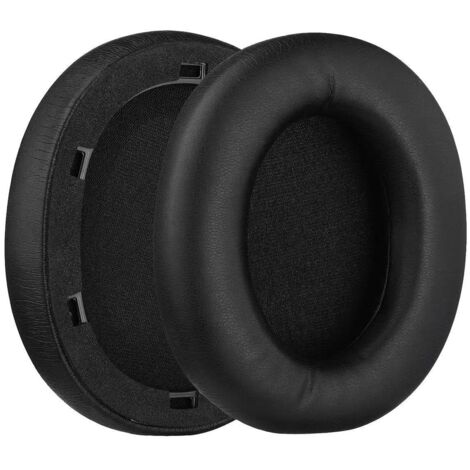 Coussinets noirs pour Havit H655BT ANC, housses d'écouteurs, protège-oreille, coussins en mousse (1/4)