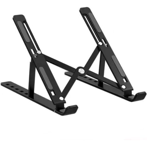 Support d'ordinateur portable réglable avec dissipation thermique, compatible PC et tablettes (1/4)