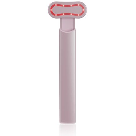 Masque yeux intelligent, appareil beauté EMS rotatif, stylo électrique soin des yeux, technologie de pointe, rose (1/5)