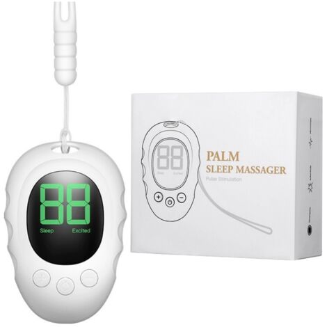 Appareil de Sommeil Portable, Aide au Sommeil Nocturne Compact avec Écran, Réducteur d'Anxiété et Outil de Détente, Blanc (1/5)