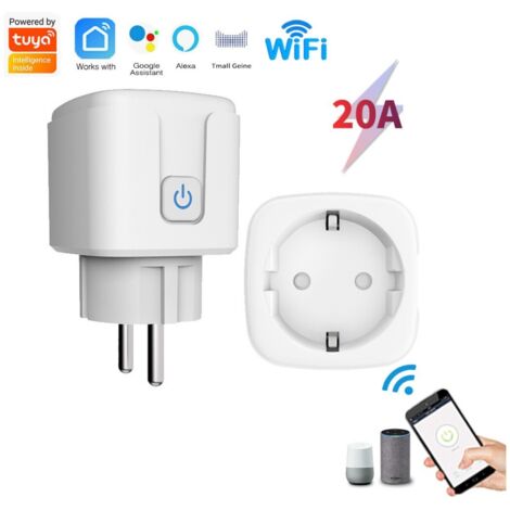 Prise Intelligente 4 Ports WiFi, Commutateur à Distance 20A (1/5)
