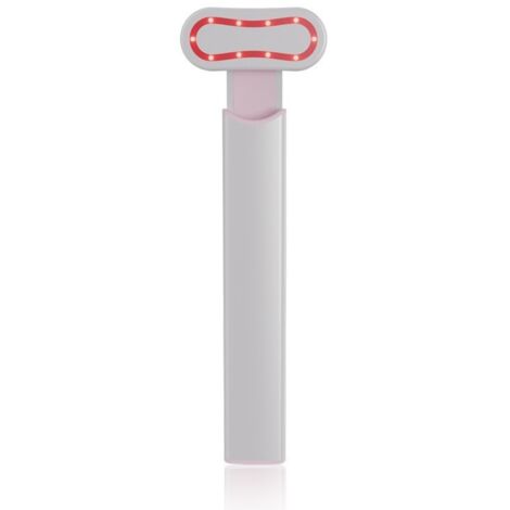 Masque yeux intelligent, appareil beauté EMS rotatif, stylo électrique pour les yeux, technologie de soins oculaires avancée, argenté (1/5)