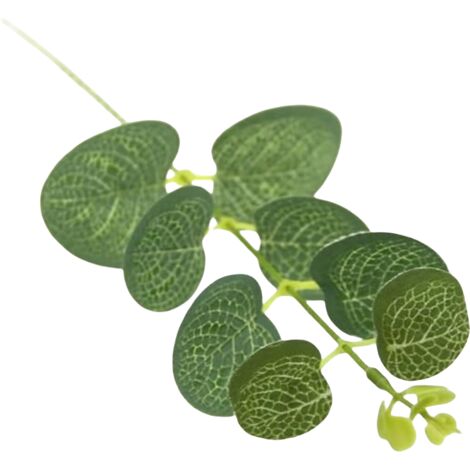 30 feuilles de plantes artificielles, décoration florale pour mariage, bouquet de fête, ornement mural pour la maison (1/5)