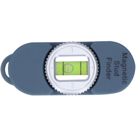 Détecteur de métaux portable avec niveau magnétique pour vis, clous et tiges en acier - Gris (1/5)