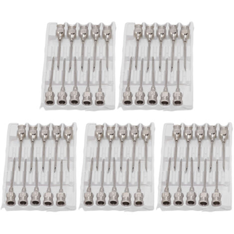 Aiguilles d'injection avicole en acier inoxydable pour bovins et porcs - Accessoires 12x25mm / 0.5x1.0in (1/5)