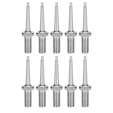 10 Épingles pour Boucles d'Oreille en Acier Inoxydable, Accessoires de Pince pour Bovins, Porcs et Moutons (1/5)