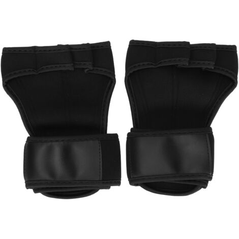 2 paires de gants de musculation ventilés avec paume anti-dérapante et soutien de poignet pour le fitness (1/5)