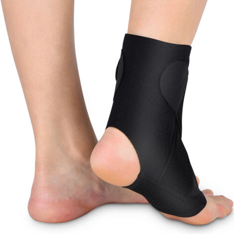 Attelle de Cheville Ajustable, Support Souple en Nylon Respirant pour Stabilité Articulaire (1/5)