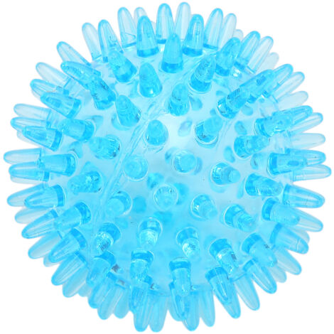 Boule de massage creuse à pointes souples pour main et poignet - 7cm - Soulagement du stress et récupération musculaire (1/5)