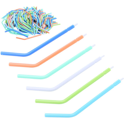 250 pièces / sac Embouts de Pulvérisation Air-Eau Dentaires Jetables pour Triple Seringue 3‑Voies (1/5)
