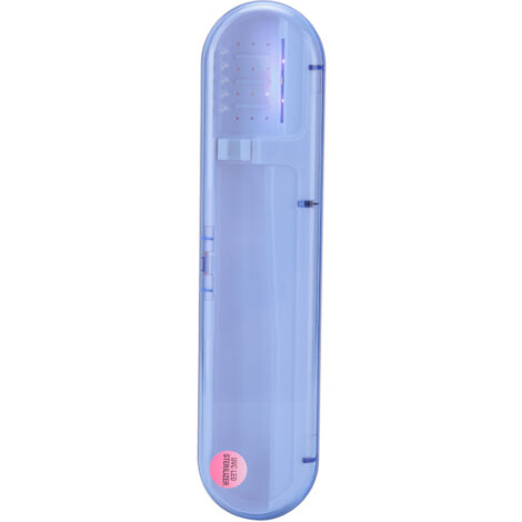 Portable Stérilisateur UV pour Brosses à Dents - Désinfection Rapide Bleu Violet (1/5)