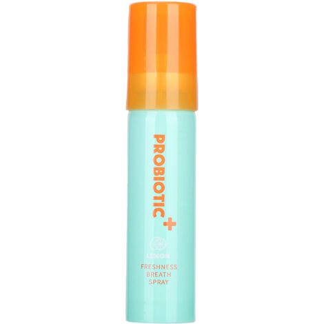 Spray buccal probiotique au citron pour une haleine fraîche et une bouche saine (1/5)