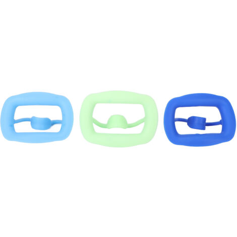 3 pièces Écarteur de joues en silicone qualité alimentaire, ouvre-bouche dentaire pour orthodontie (1/5)