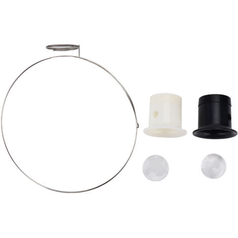 5X 10X Loupe de Précision avec Bandeau Frontale pour Réparation de Montres et Travail sur Circuits Électroniques (1/5)