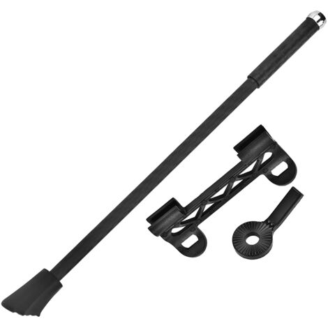 Support latéral de stationnement pour vélo, pied de propension noir pour bicyclette (support latéral) (1/5)