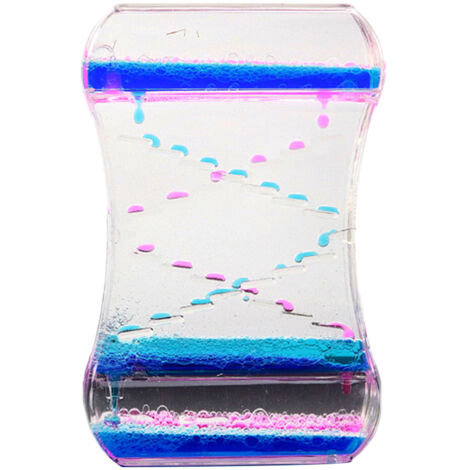 Sablier à Bulles d'Huile - Décoration de Table Relaxante, Jouet Sensoriel pour Enfants, Cadeau d'Anniversaire Fille Garçon (1/4)