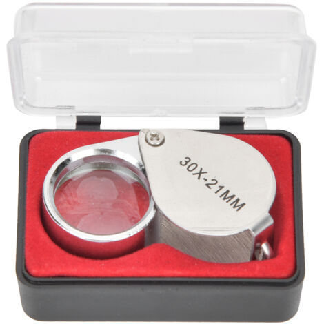 Loupe de Poche Miniature pour Bijoux
Idéale pour Examiner Poinçons, Pièces et Antiquités en Argent (1/5)