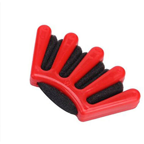 Outil de Coiffure à Rouleau Portable pour Tresses DIY, Créateur de Nattes Twist Rouge (1/5)