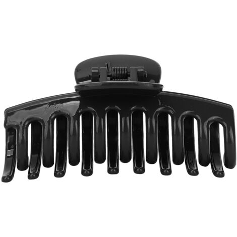 Grandes Pinces à Cheveux Griffes Décoratives pour Femmes, Accessoires de Coiffure Noirs (1/5)