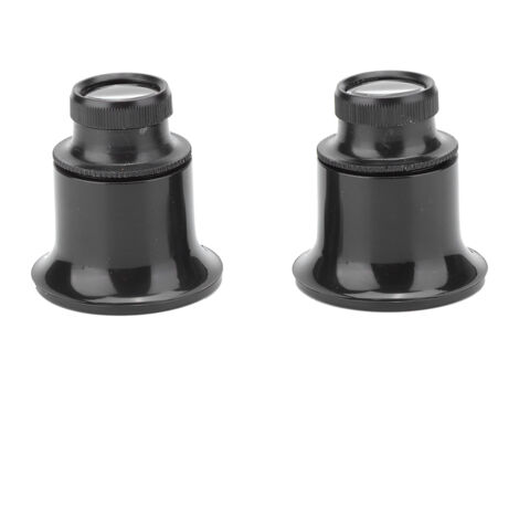 2 pièces Loupe de Réparation Montre 20X - Outil Grossissant pour Horloger (1/5)