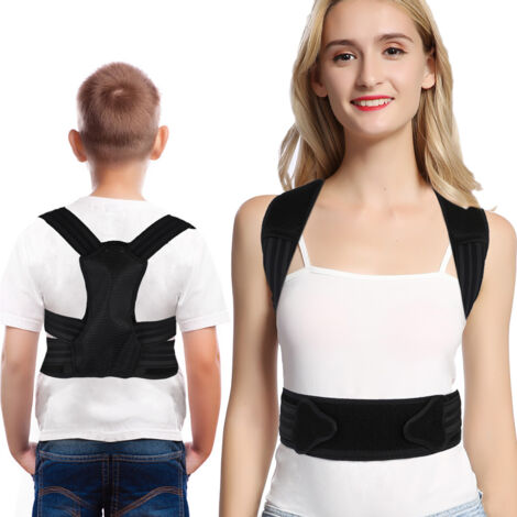 Correcteur de Posture pour Enfants et Adolescents, Soutien Dorsal pour le Dos