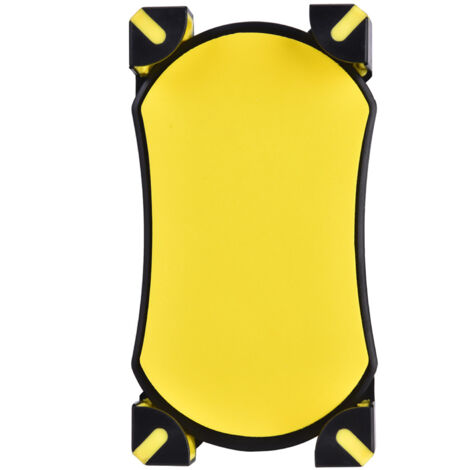 Support de téléphone GPS pour guidon moto/vélo, 3.5-6.5 pouces, fixation robuste (Jaune) (1/5)