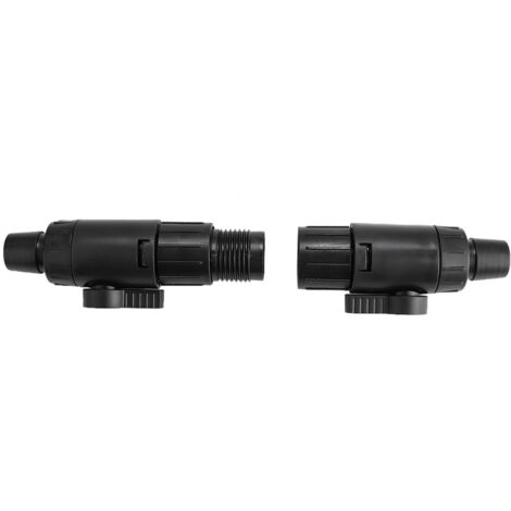 Raccord Rapide à Vis pour Tuyau d'Aquarium (16mm/0.6 pouce) (1/5)