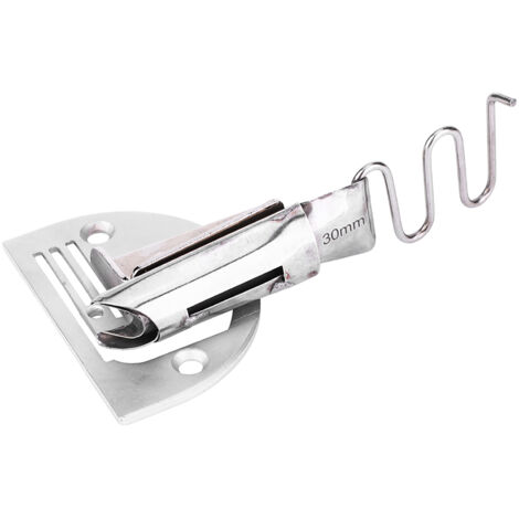 Plieuse à ourlet pliable en cuir épais pour machine à coudre industrielle à pied marcheur, 30mm (1/5)