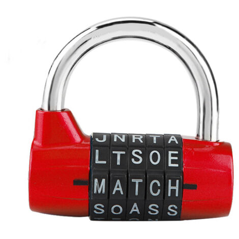 Cadenas à code 5 chiffres pour valise, casier de sport et sécurité en voyage (1/5)
