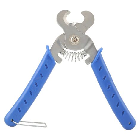 Pince de retrait pour boucles d'oreilles en acier inoxydable - Coupe-plastique et applicateur pour bétail (1/5)