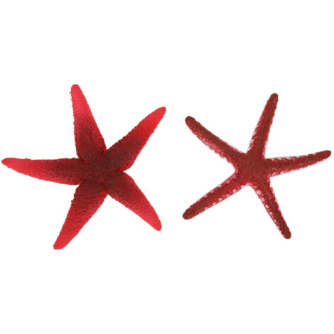 Étoile de mer artificielle lumineuse résistante à la chaleur pour aquarium - Décoration non toxique