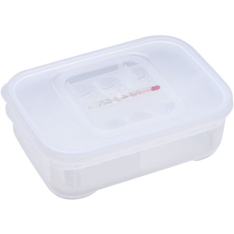 Boîte d'incubation professionnelle transparente pour œufs de reptiles (geckos, serpents, lézards) (1/5)