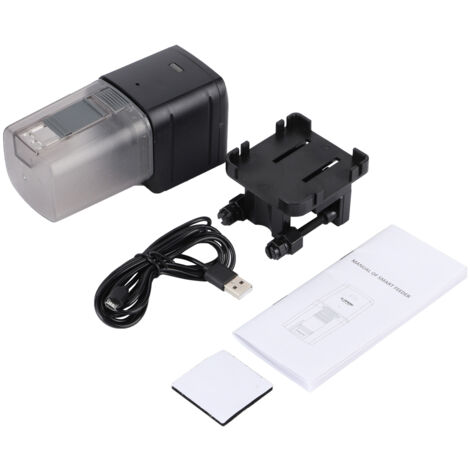 Distributeur de Nourriture Automatique pour Aquarium avec Télécommande WiFi (1/5)