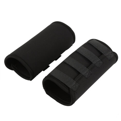 1 Paire de Genouillères Orthopédiques pour Chien - Bandage Post-Opératoire pour Pattes Antérieures - Taille L - Noir (1/5)
