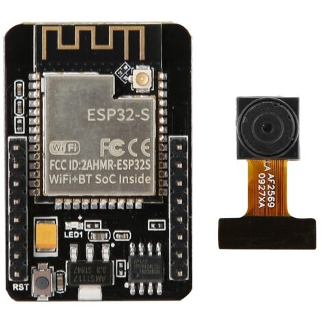 ESP32-CAM avec Caméra OV2640, Module WiFi Bluetooth pour Arduino et IoT (1/5)