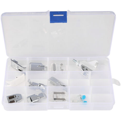 Kit de 11 Pieds Presseurs Multifonctionnels pour Machine à Coudre - Accessoires et Pièces Détachées (02) (1/5)