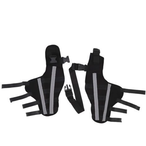 Attelle postérieure pour chien - Support stabilisateur antidouleur réfléchissant pour luxation du genou et pattes arrière (1/5)