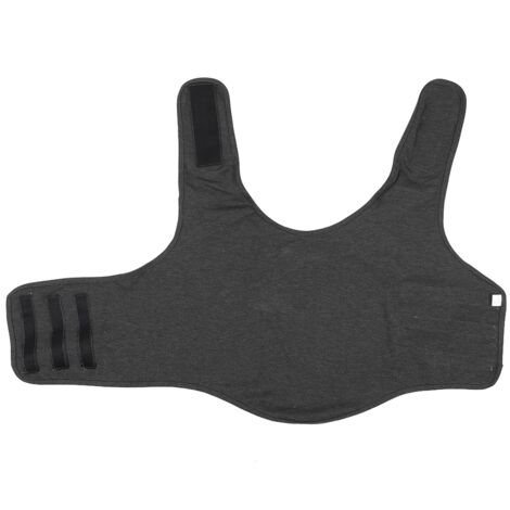 Veste anti-stress pour chien - Vêtement apaisant gris foncé - Taille S (1/5)