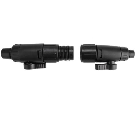 Raccord Rapide pour Tuyau d'Aquarium - Vanne à Bille 12mm-16mm