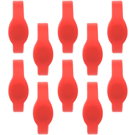 10 pièces Bracelet RFID 125Khz Silicone Étanche IP68 pour Piscine Sauna Carte d'Identité (1/5)