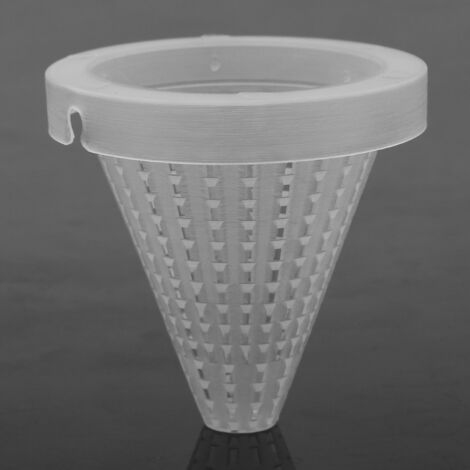 20 Pièces Nourriture Vers Rouges Vivants pour Poisson avec Distributeur Cône à Ventouses pour Aquarium (1/5)