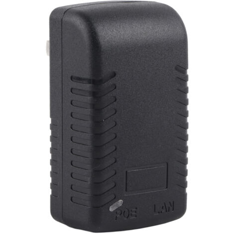 Injecteur PoE mural 48V/0.5A pour caméra IP, adaptateur secteur 100-240V
