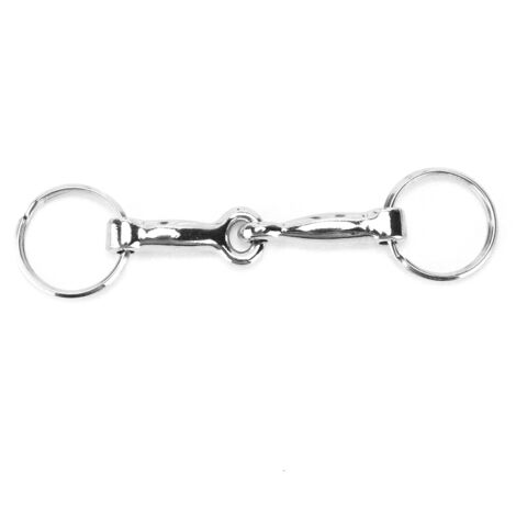 Porte-clés Mors de Cheval en Alliage de Zinc - Mors Pelham à Connecteur Unique pour Équitation (1/5)